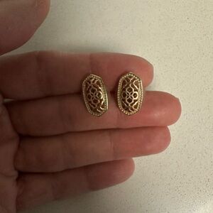 Kendra Scott Rose Gold/Gold Stud Earrings